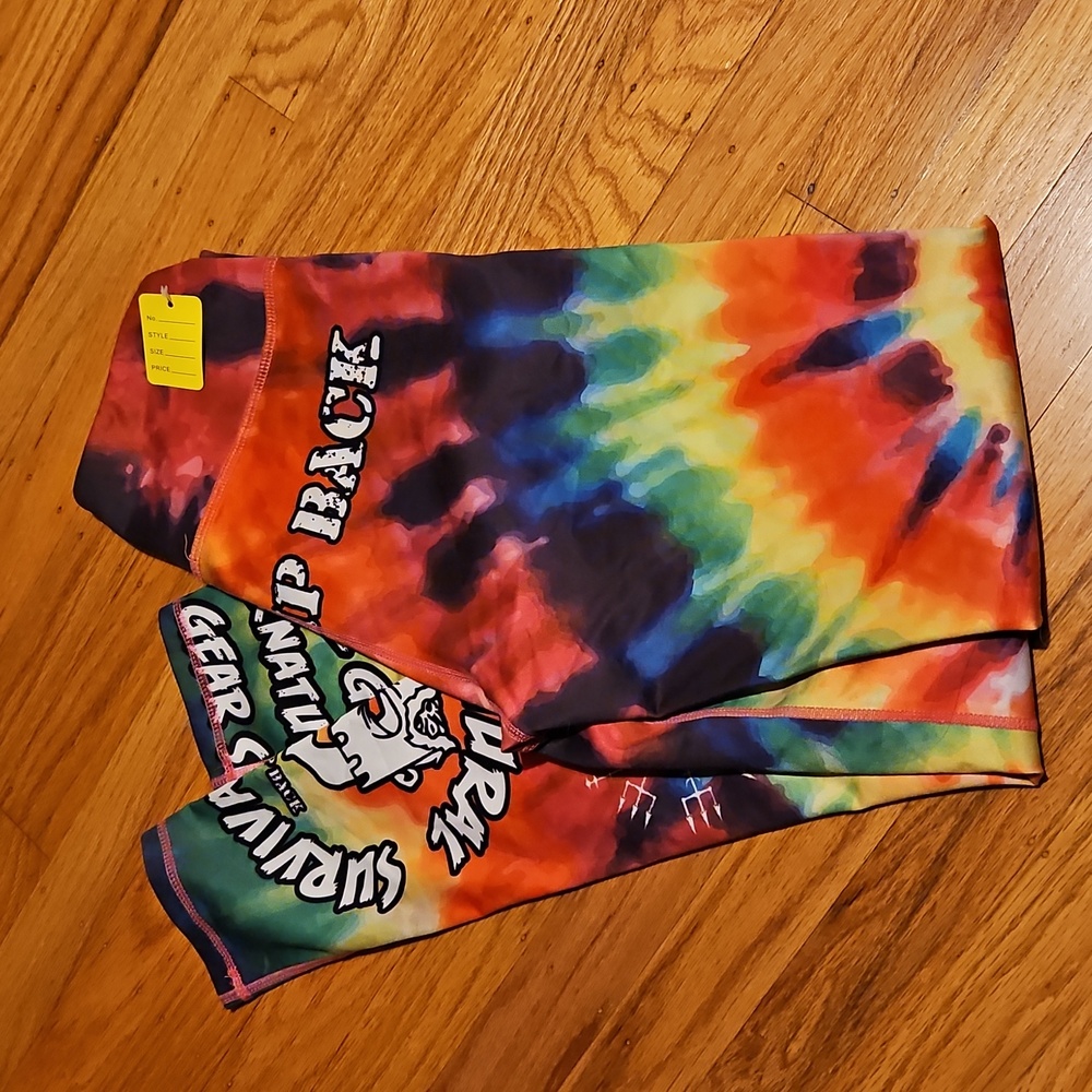 🦊 4 For $12 Supernatural Survival Gear Rainvow Tye Dye Leggings